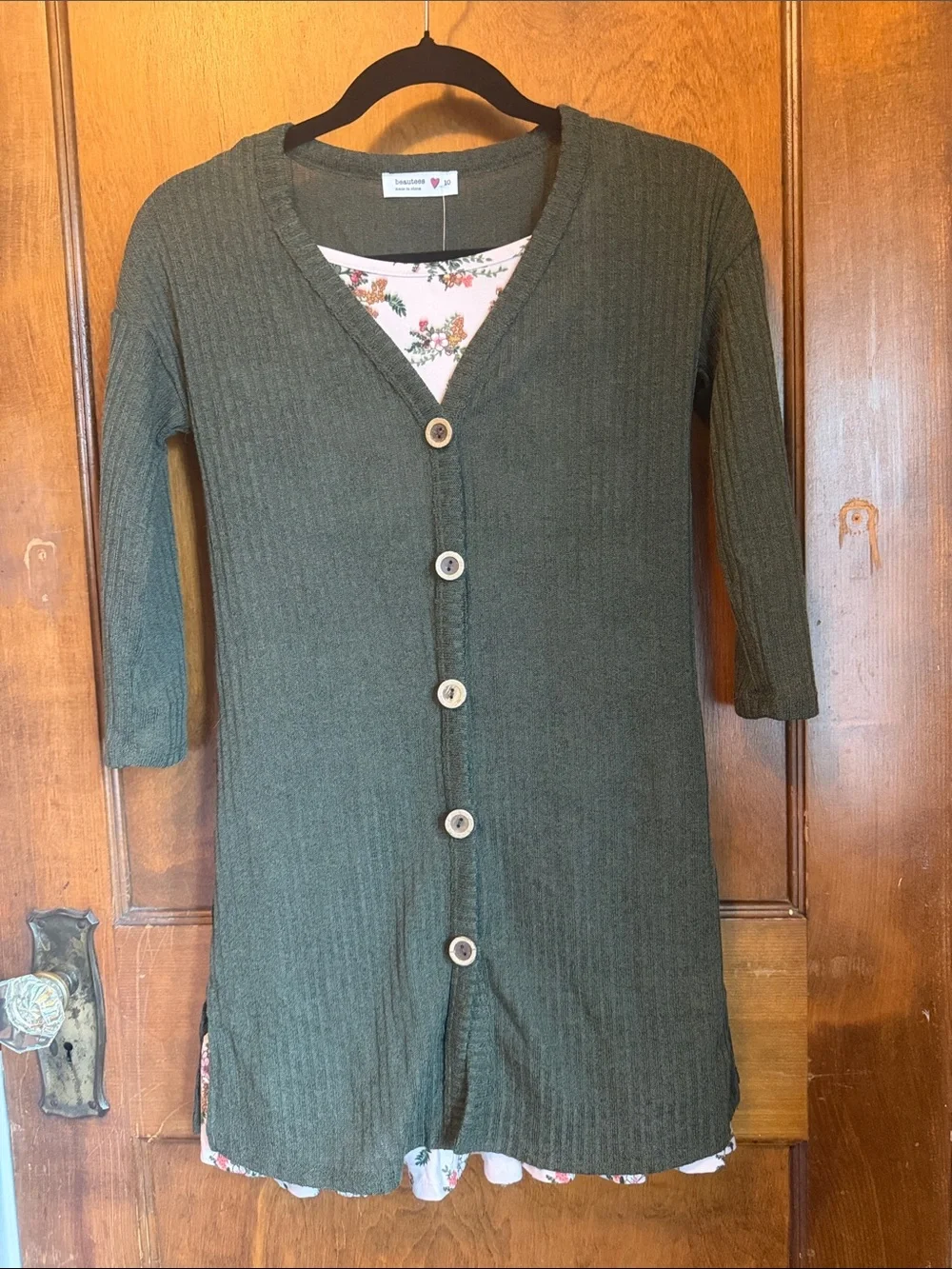NWT Girls Dress and Cardigan Set Sz 10